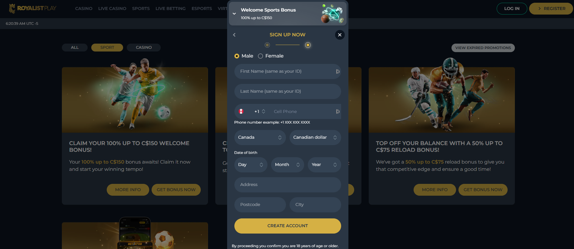 Royalistplay online casino